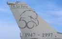 USAF５０周年のマークを大描き